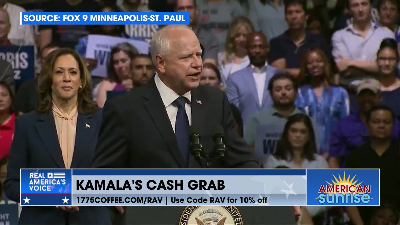 KAMALA'S BIG CASH GRAB