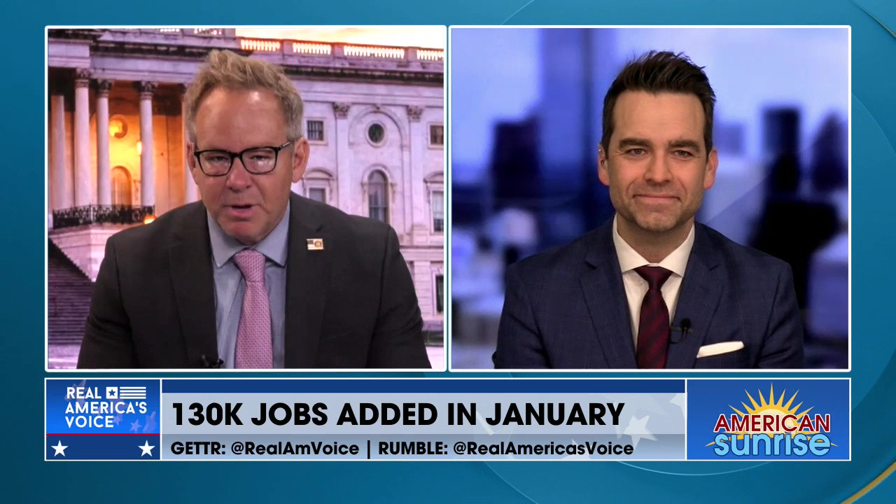 130K JOBS ADDED IN JANUARY