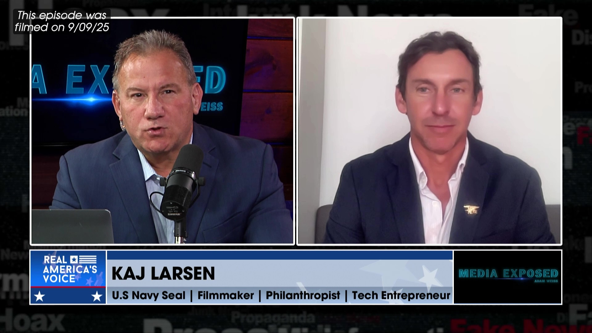ME 9-14-25 C - Adam and Kaj Larsen discuss the Cartel Boat Strike and media fallout