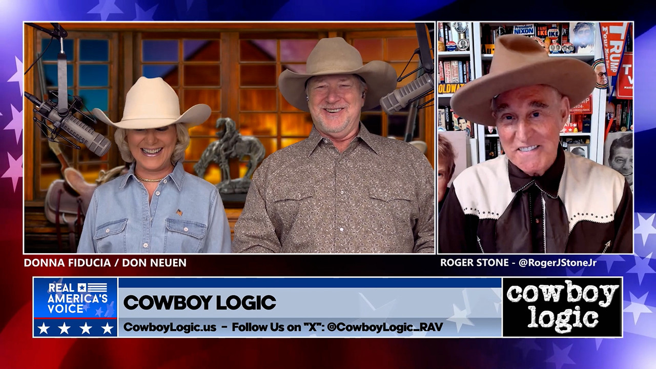 Cowboy Logic  |  Segment 3  |  Guest:  Roger Stone  |  Part 1