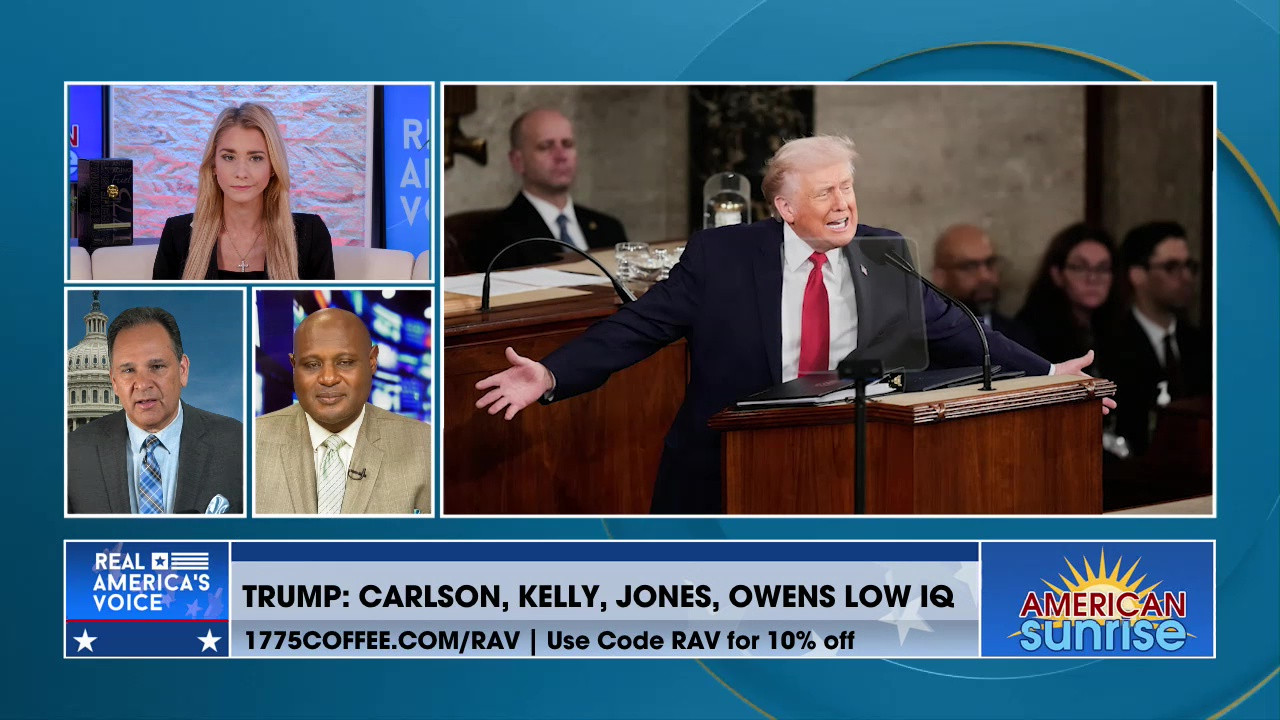 TRUMP: CARLSON, KELLY, JONES, OWENS LOW IQ