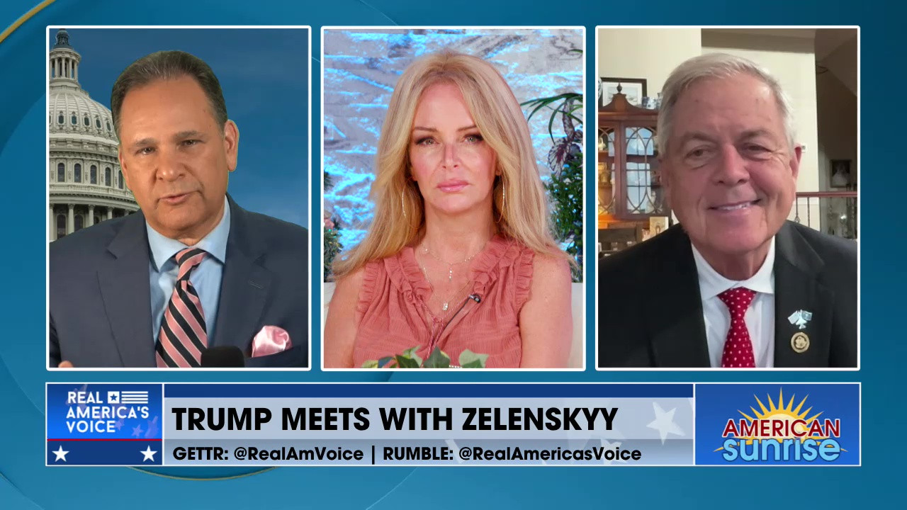 TRUMP MEETS WITH ZELENSKYY