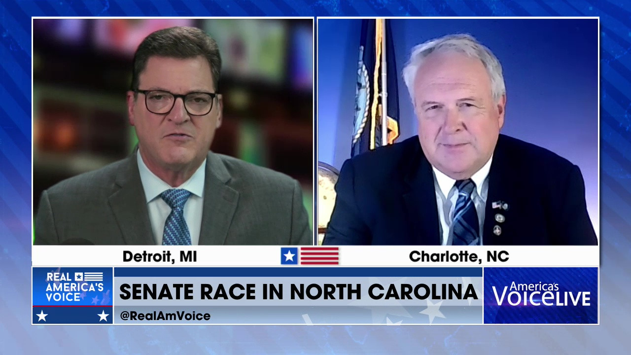THE SENATE RACE IN NORTH CAROLINA IS HEATING UP
