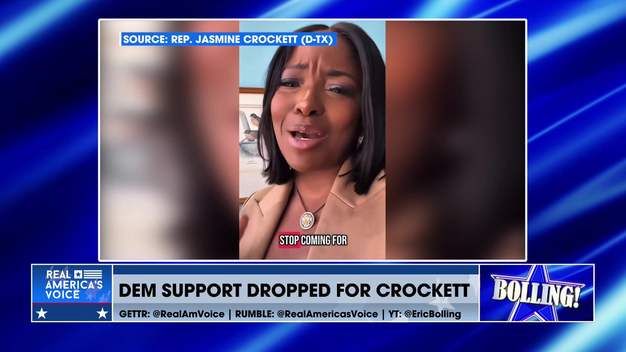DEM SUPPORT DROPPED FOR CROCKETT