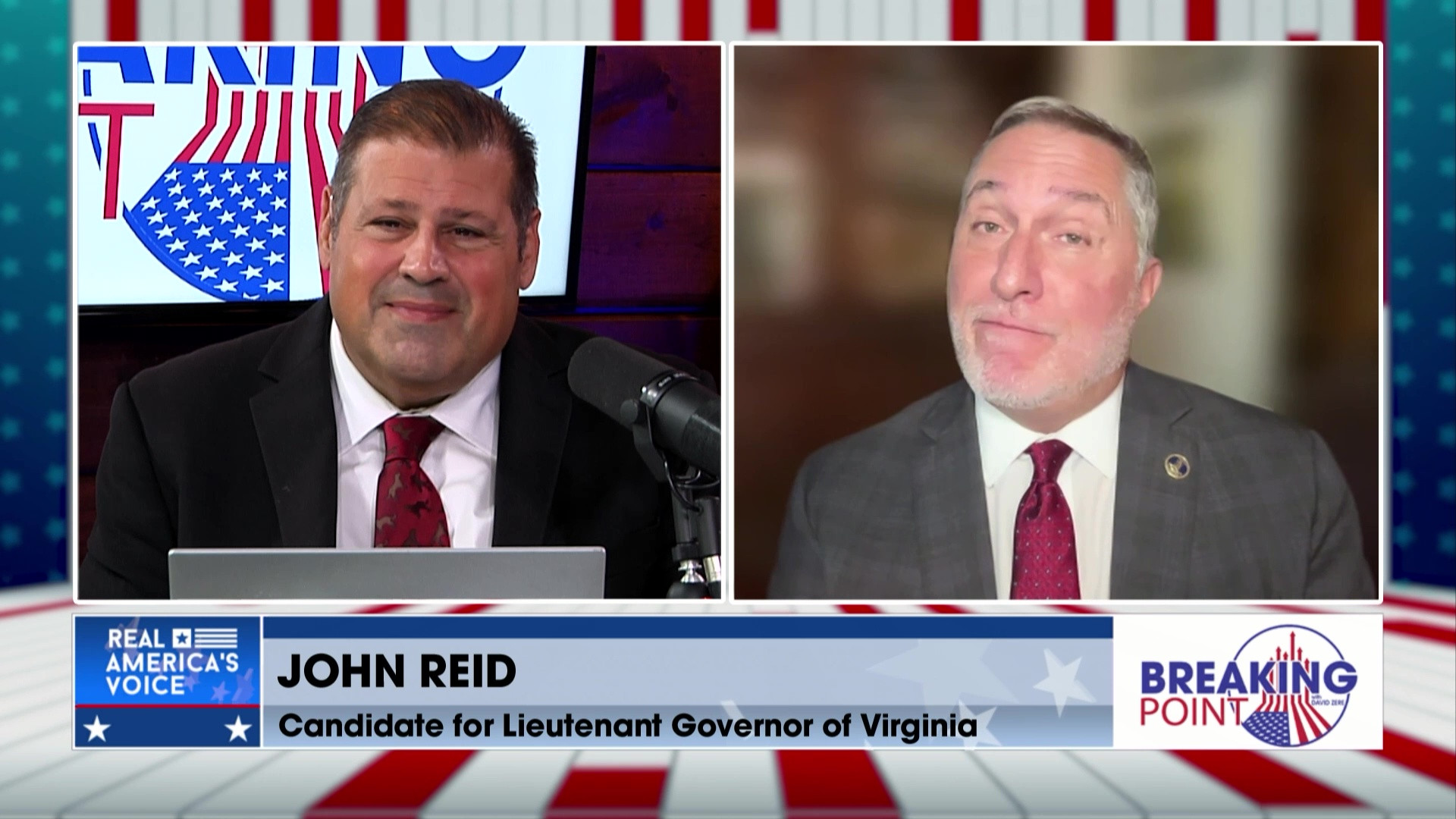 BP 10-11-25 C - David chats with Candidate for Virginia Lt. Gov, John Reid