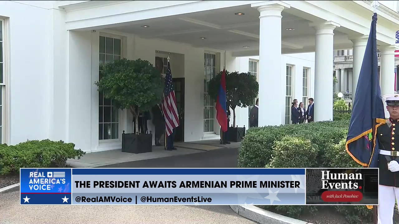 The Prime Minister of Armenia Joins the President for a Bilateral Meeting PT 1