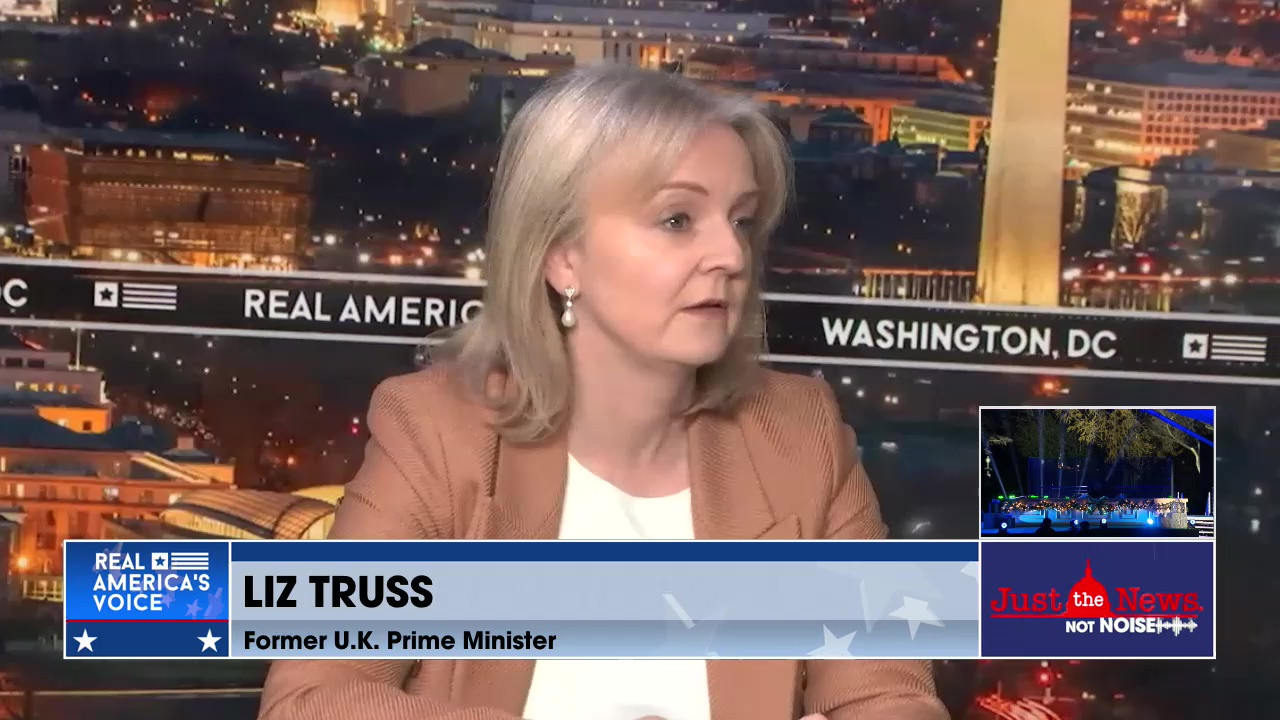 LIZ TRUSS DISCUSSESTHE ATTACK ON FREE SPEECH IN BRITAIN AND HER NEW SHOW