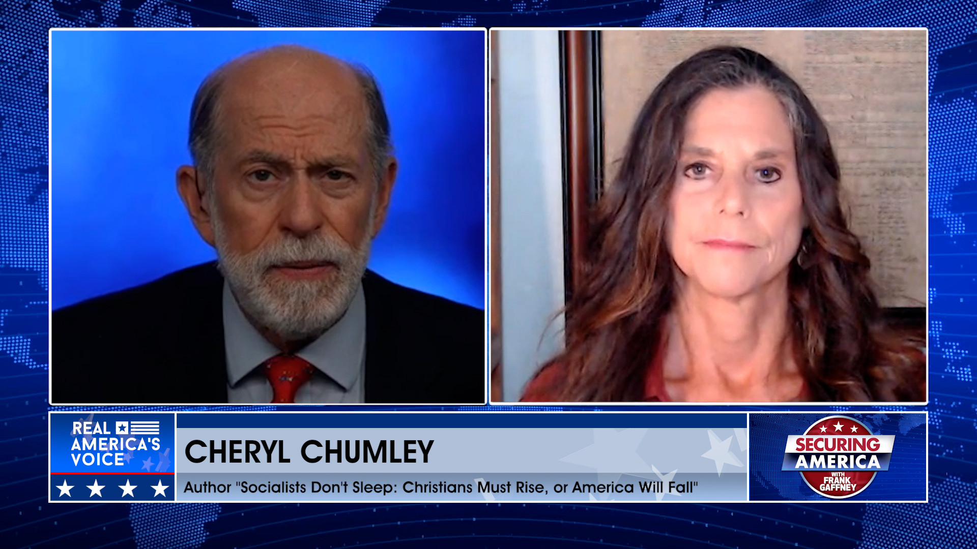 Frank Gaffney is joined by Cheryl Chumley Pt. 1