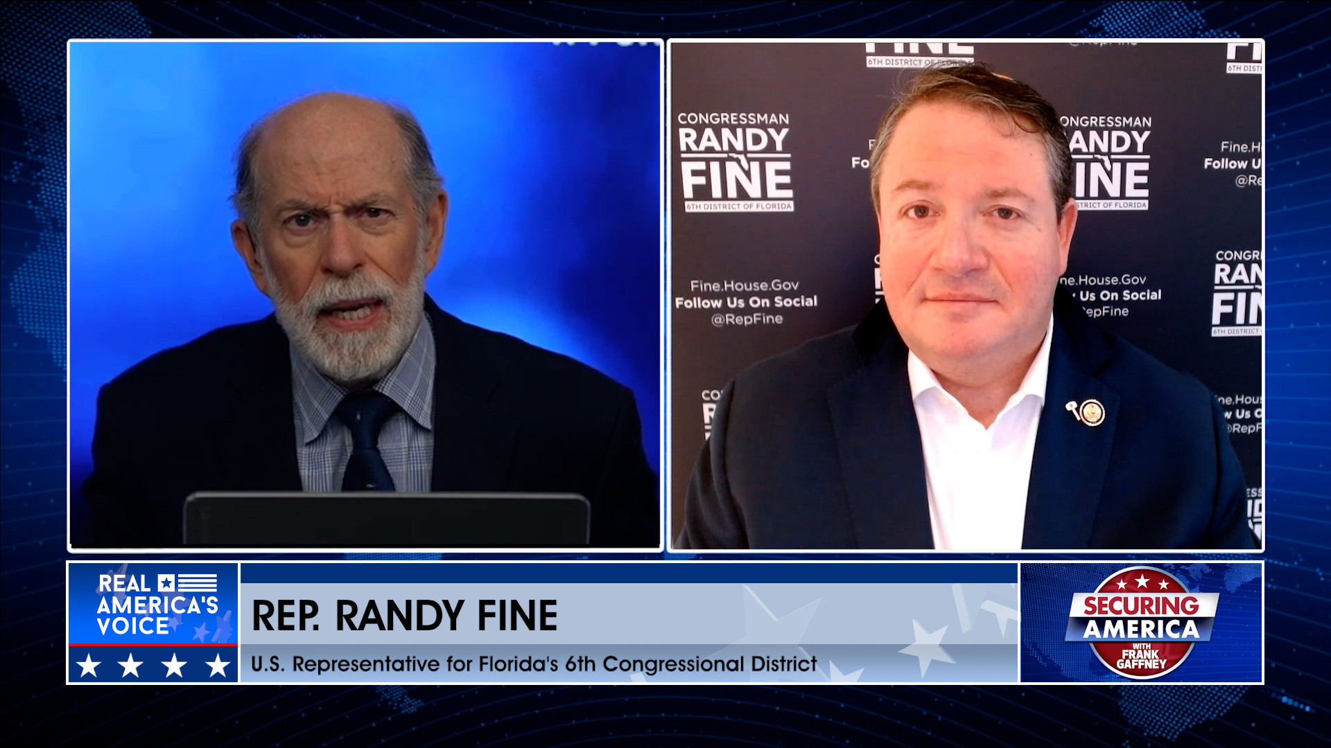 Frank Gaffney is Joined by Rep. Randy Fine Pt. 1