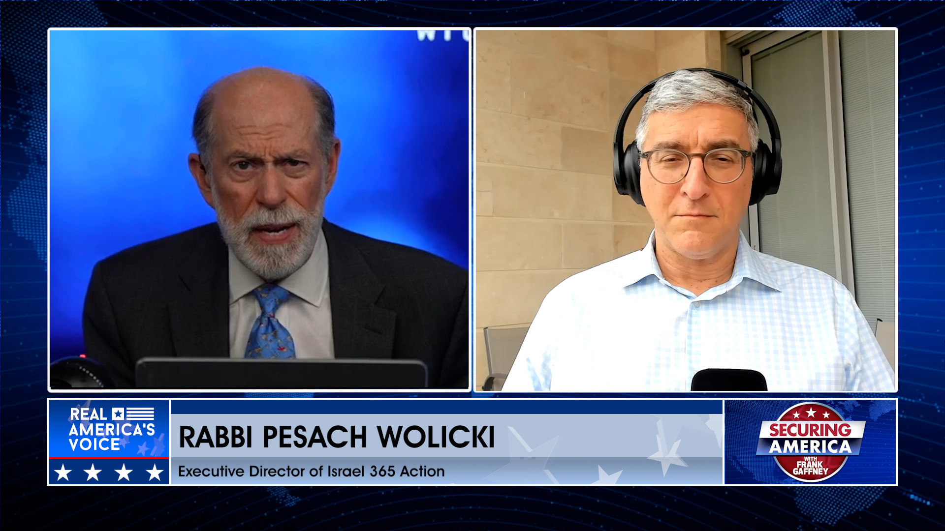 Frank Gaffney is joined by Rabbi Pesach Wolicki Pt. 3