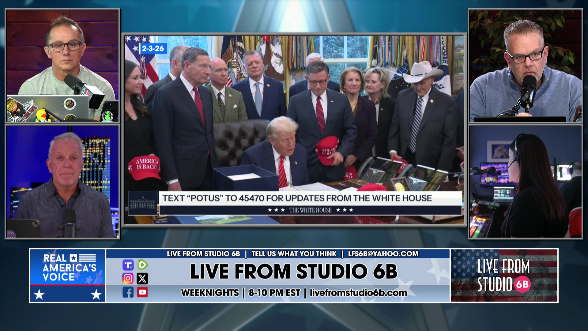 2-3-26 2 - Trump signing bill, discussion, more from the Consolidated Appropriations act