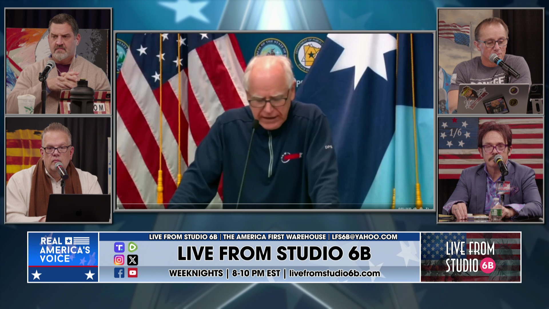 1-7-25 5 - Walz blames Trump, preps Natl Guard, Newsweek ICE lie