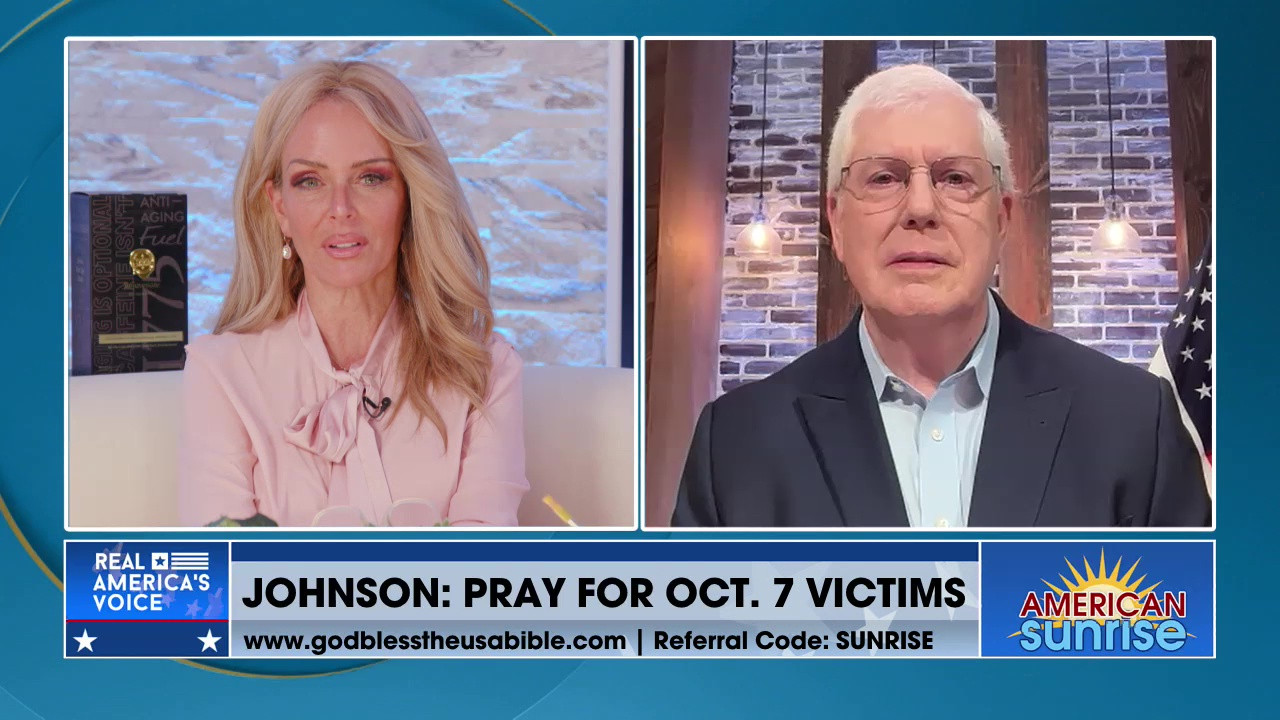 JOHNSON: PRAY FOR OCT. 7 VICTIMS