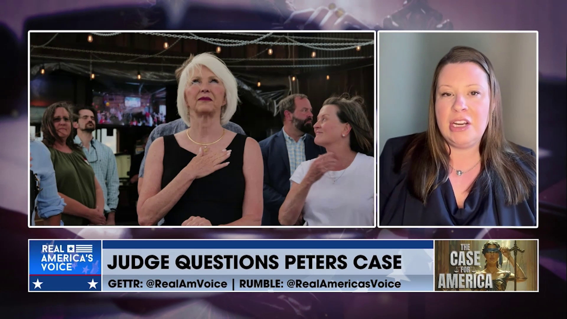 JUDGE QUESTIONS PETERS CASE