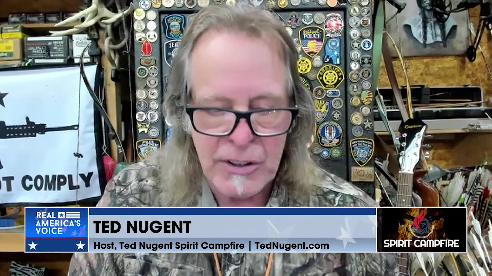 Ted recites Declaration of Independence, takes aim at illegal laws and regulations