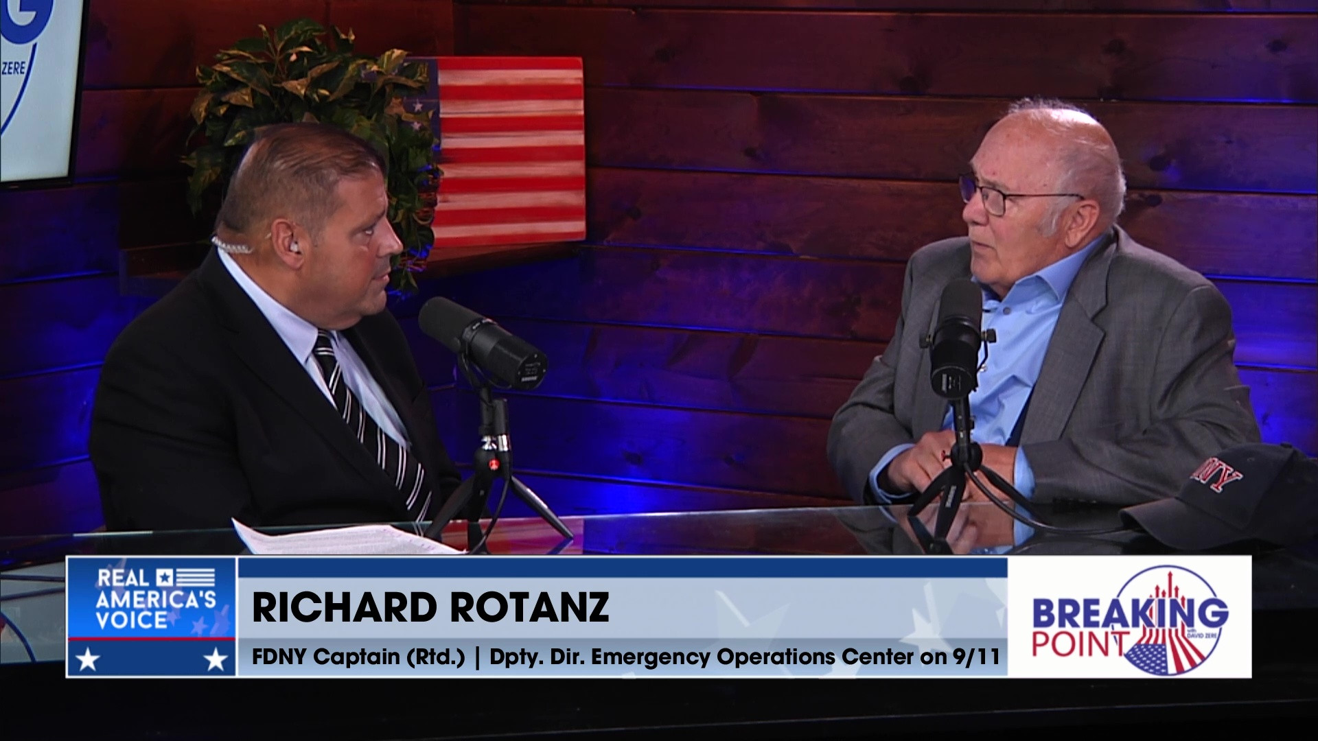BP 9-13-25 A - David sits down with Richard Rotanz,  Dpty Dir Emergency Operations Center on 9-11