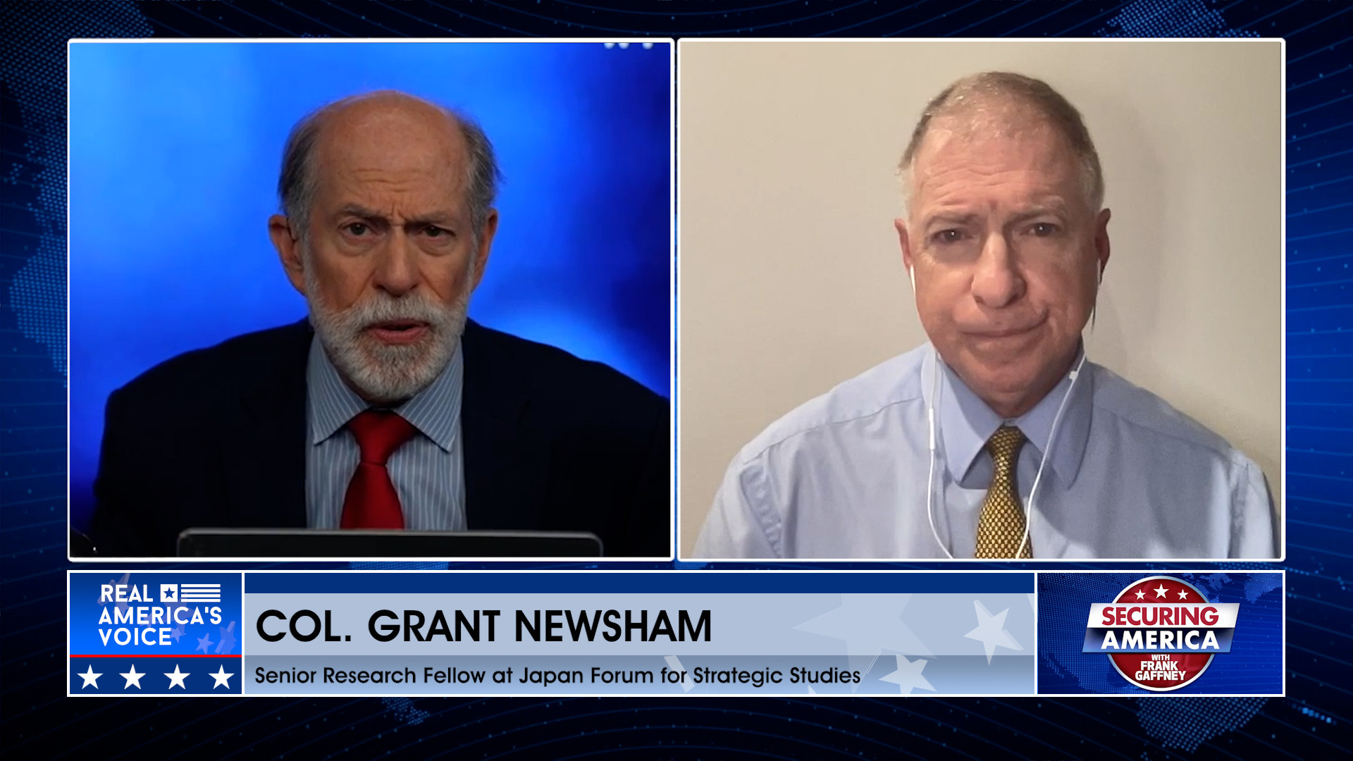 Frank Gaffney is joined Col. Grant Newsham Pt. 1