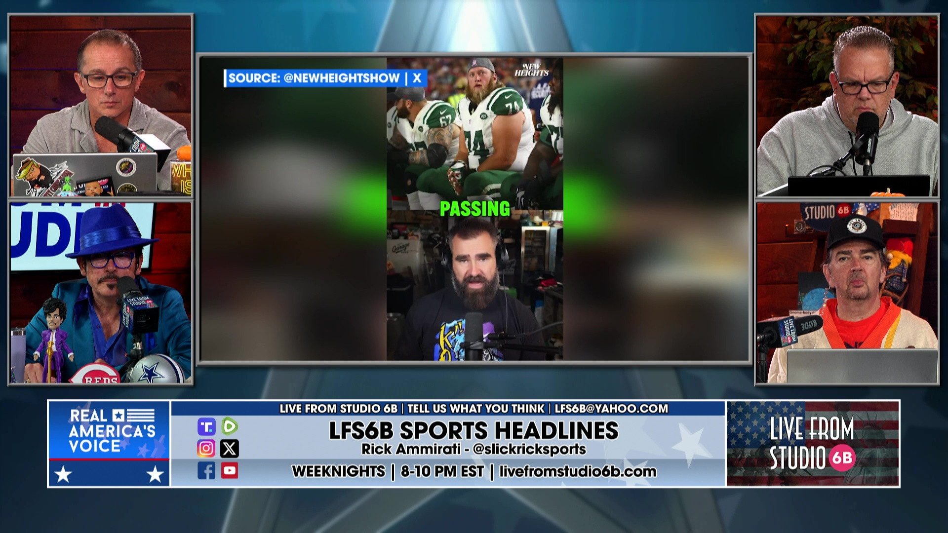 10-30-25 6 - Slick has Sports - NBA Ratings, NASCAR, Kelce on Mangold, Charlie Kirk Statue