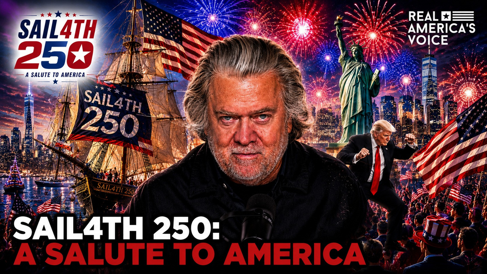 SAIL4TH 250 SALUTE TO AMERICA | SPECIAL COVERAGE W/ STEVE BANNON PT. 12