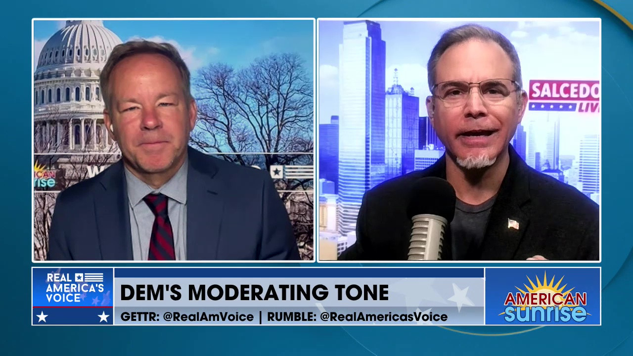 THE DEM’S MODERATING TONE