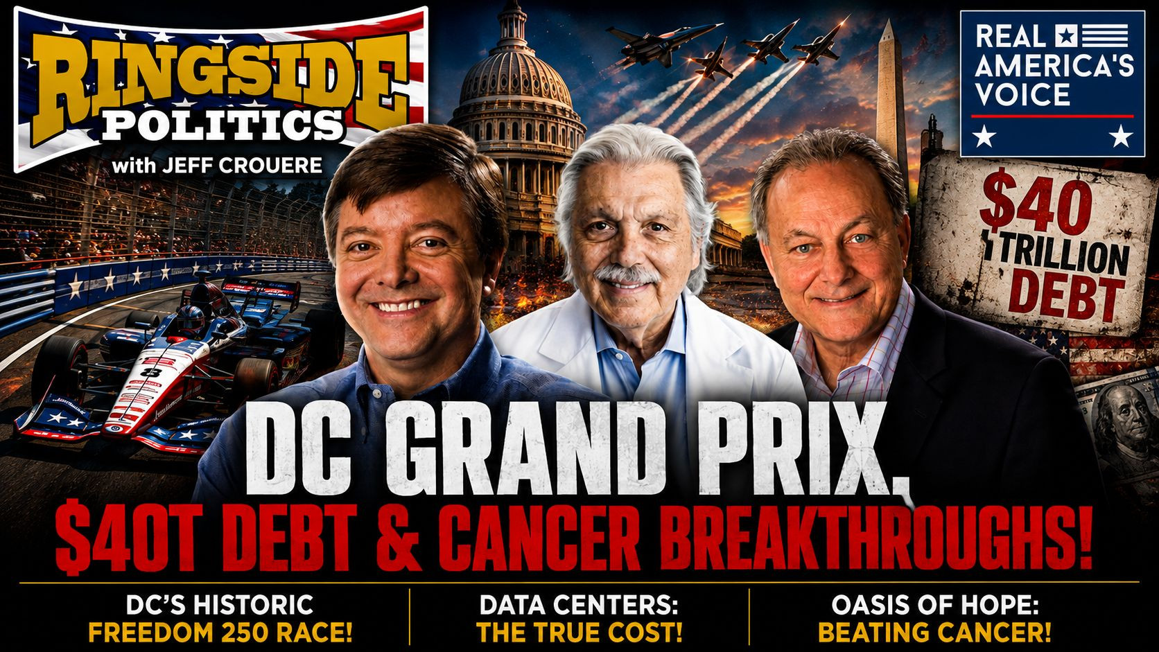 D.C. GRAND PRIX & $40T DEBT | RINGSIDE POLITICS PART 3