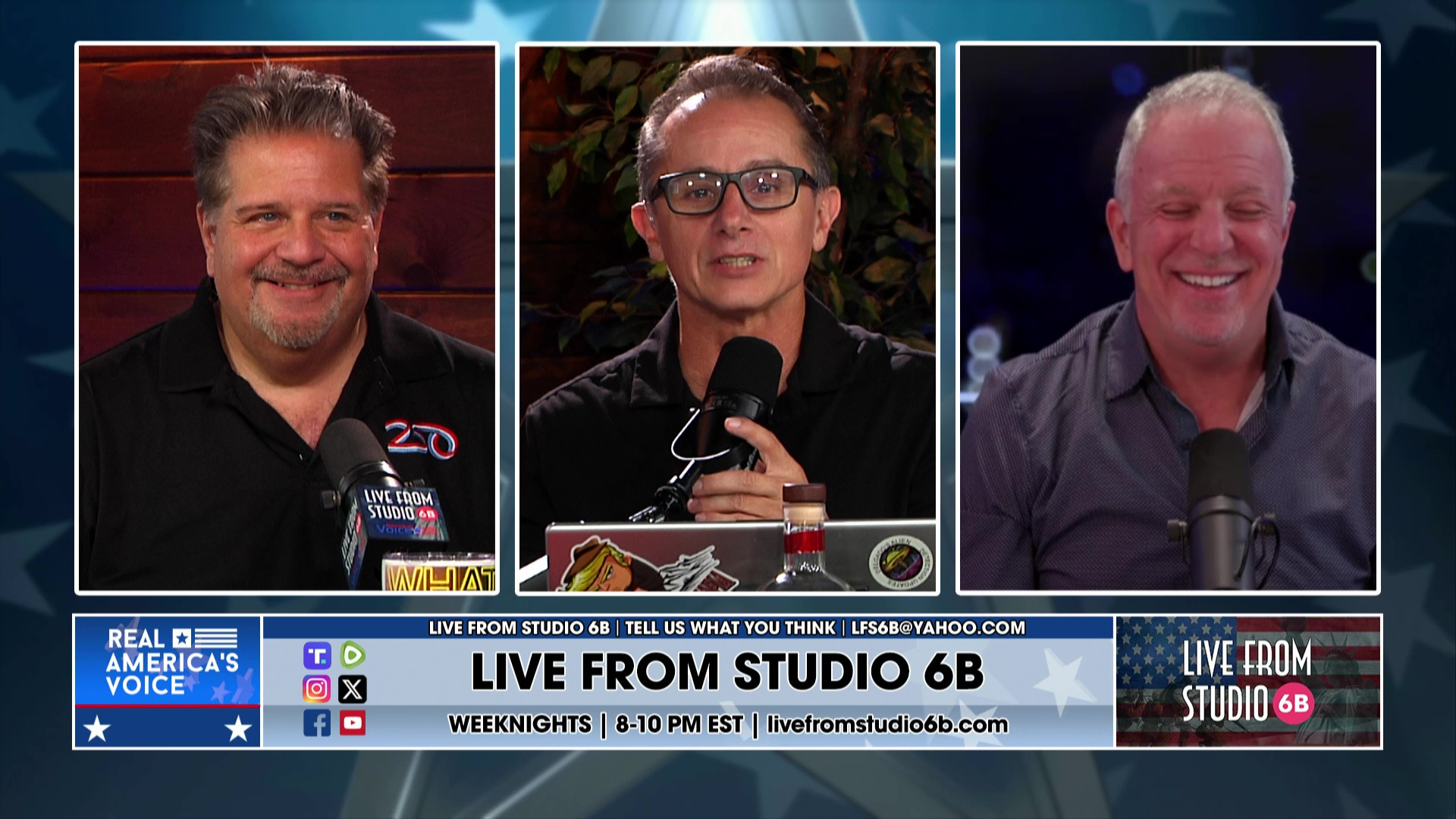 8-22-25 1 - Rick, Vin and Harry on the Highway take over, New DC studio, RAV updates