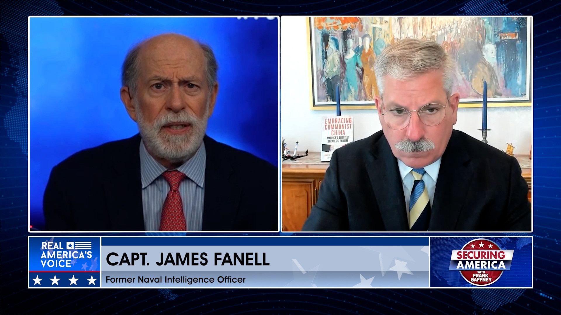 Frank Gaffney is joined by Capt. James Fanell Pt. 1