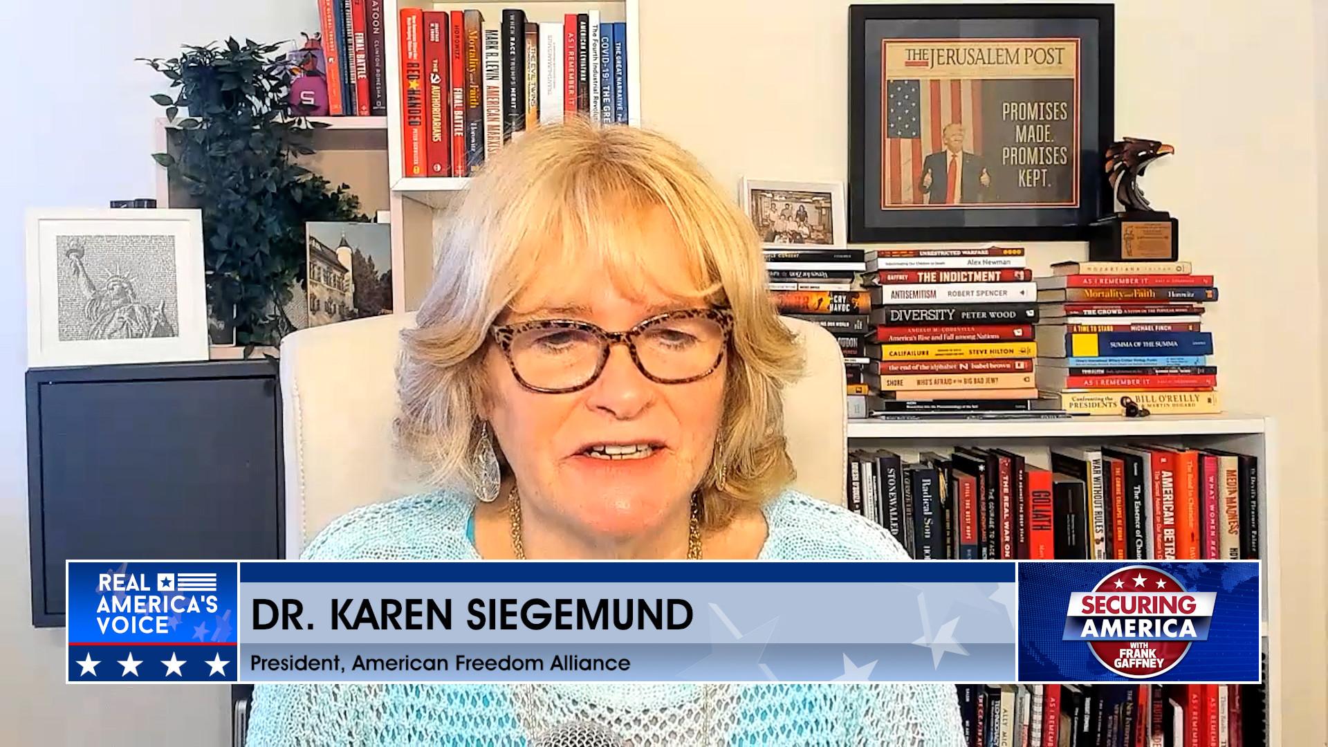 Frank Gaffney is joined by Karen Siegemund Pt. 2