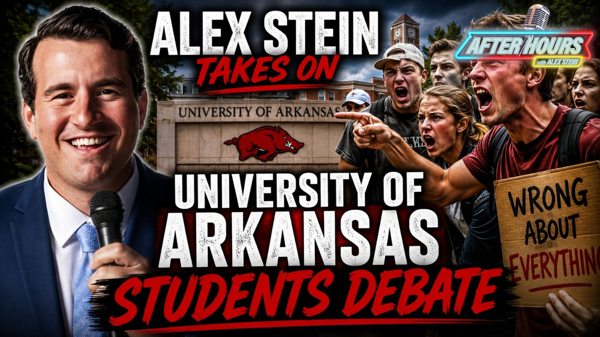 Alex Stein HUMILIATES Woke Arkansas Students