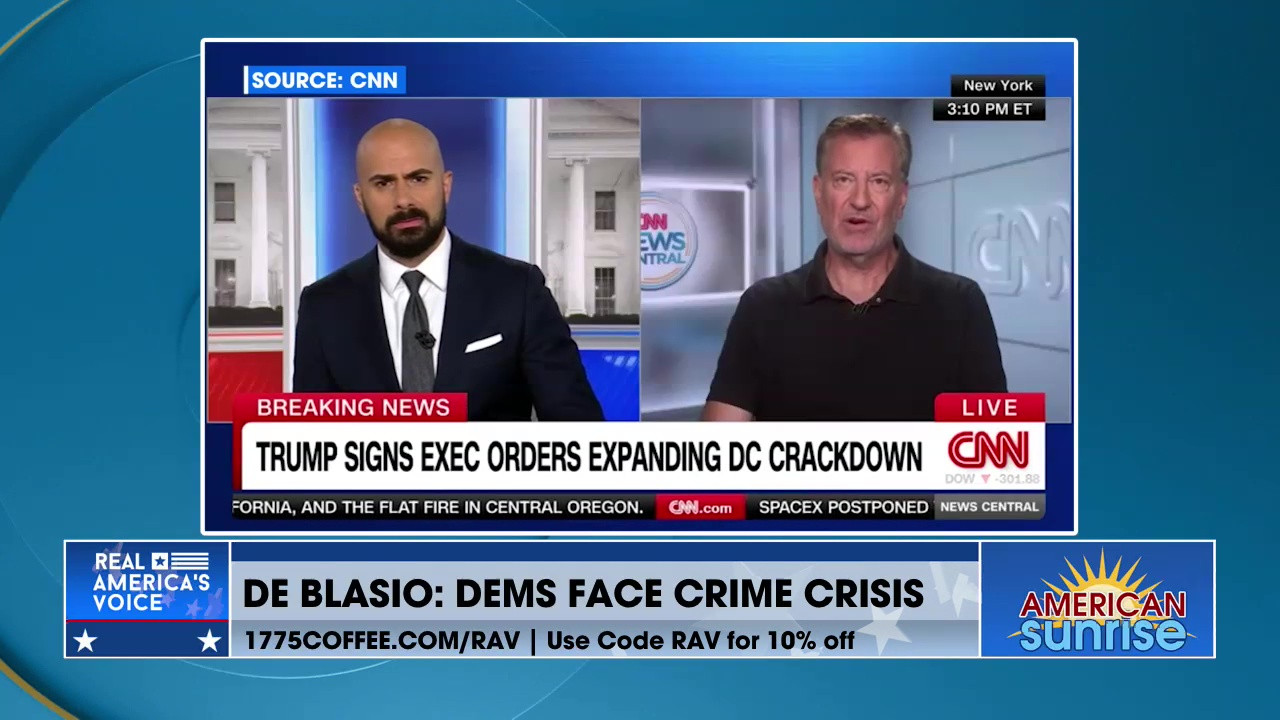 DE BLASIO: DEMS FACE CRIME CRISIS