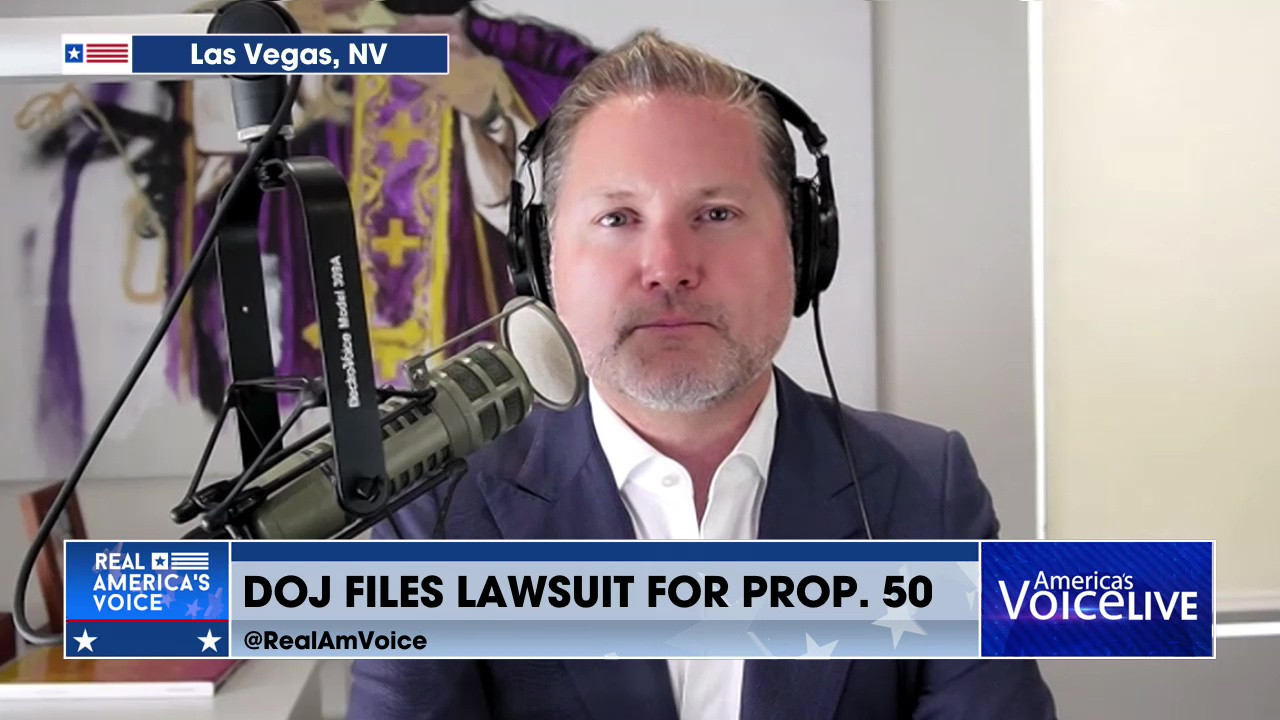 DOJ FILES LAWSUIT AGAINST NEWSOM FOR REDISTRICTING BASED ON RACE