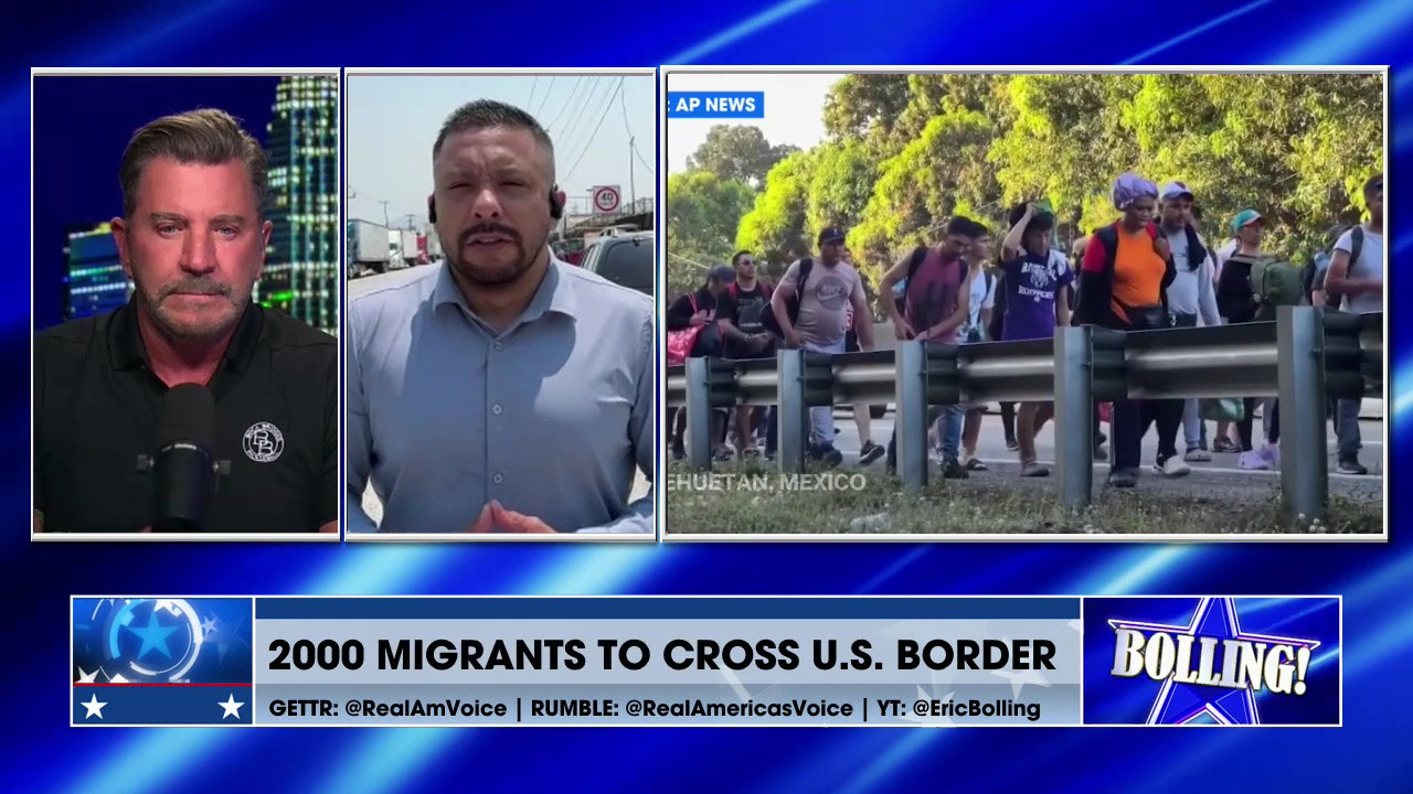 2000 MIGRANTS TO CROSS U.S. BORDER