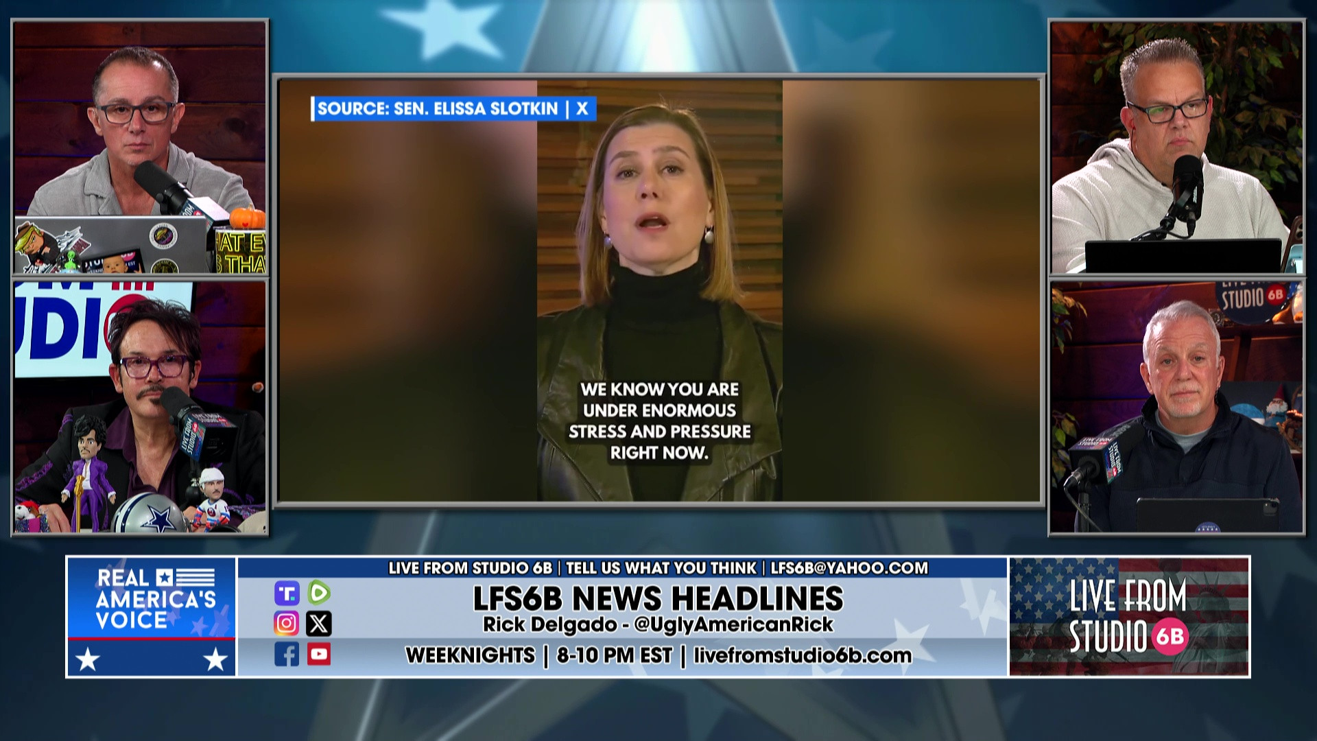 11-20-25 2 - Slick has Sports, More on Dems video to Military, Leavitt response