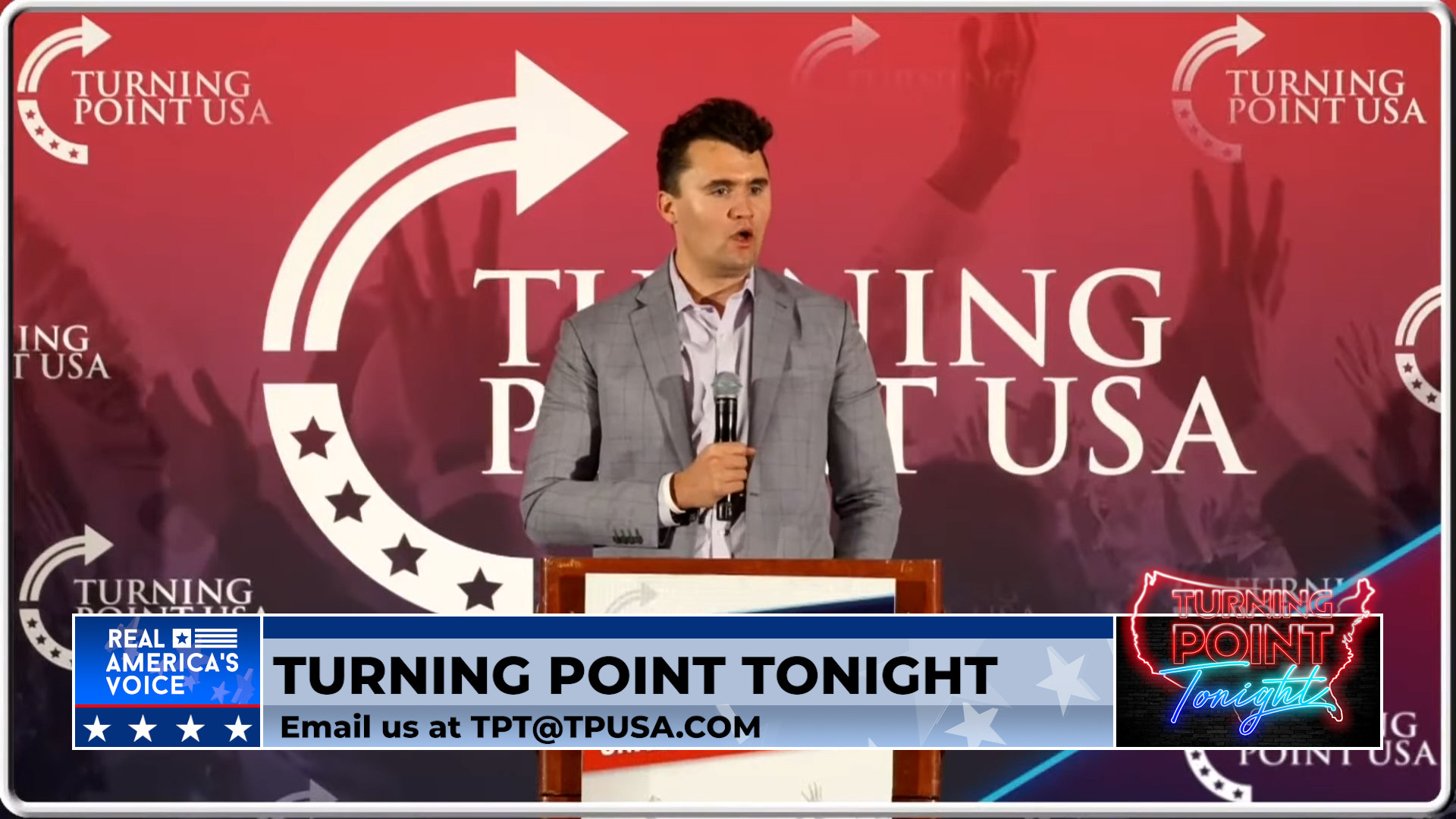 Charlie Kirk at the University of Arizona