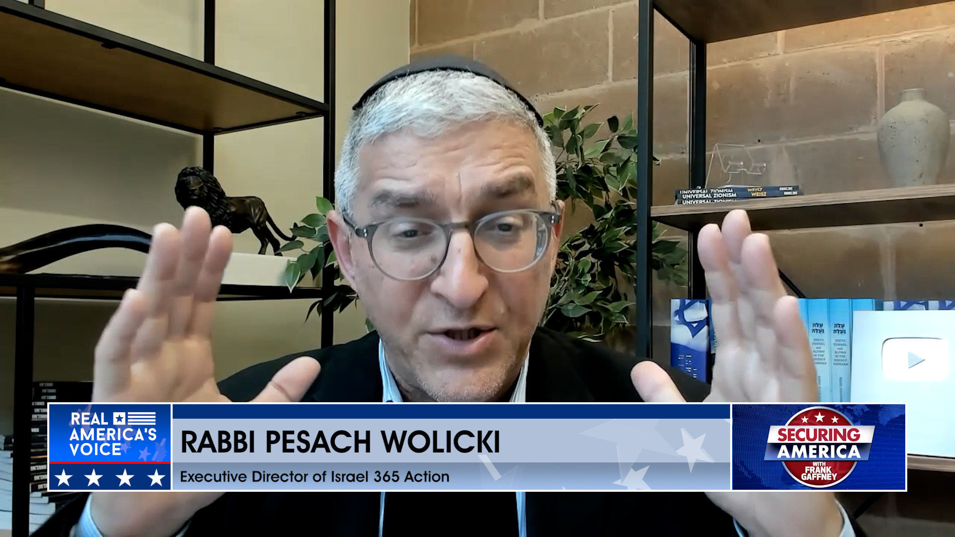 Frank Gaffney is joined by Rabbi Pesach Wolicki Pt. 2