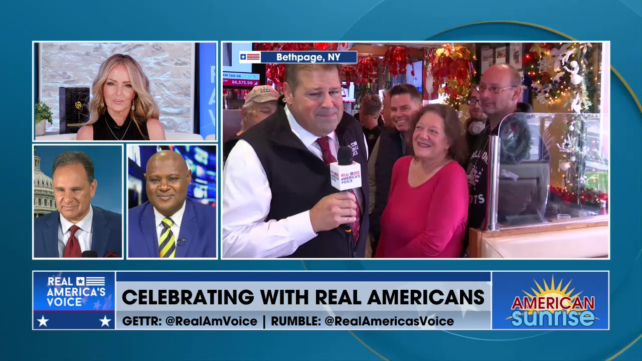 CELEBRATING WITH REAL AMERICANS