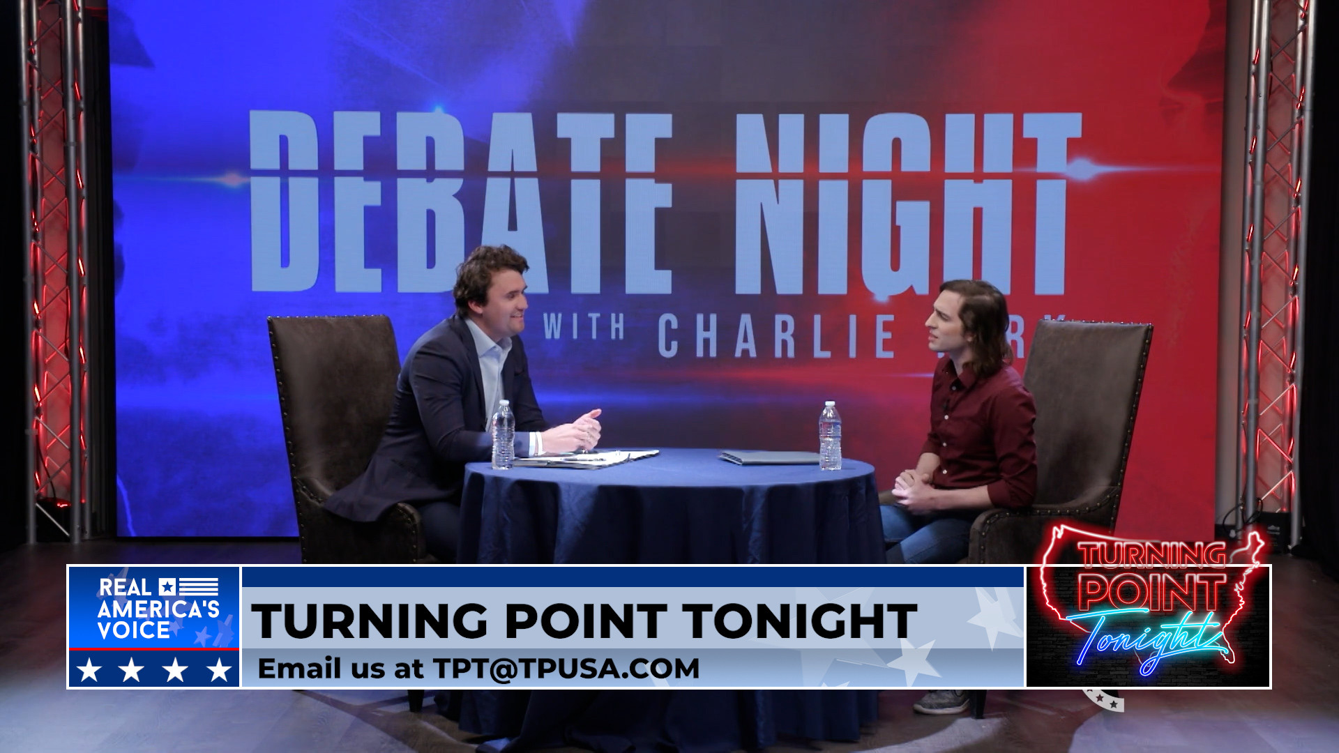 Debate Night, Charlie Kirk vs Trans Marxist Ben Carollo