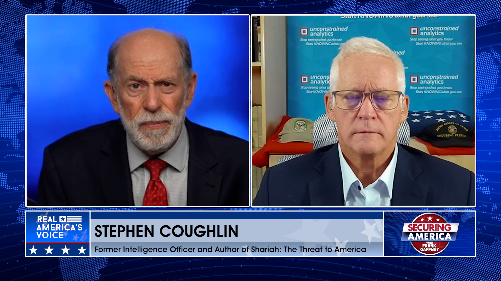 Frank Gaffney is joined by Stephen Coughlin Pt. 1
