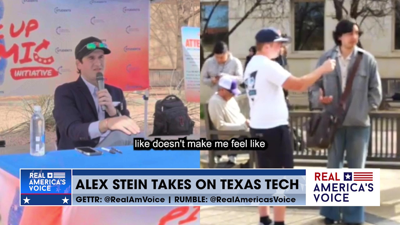 Alex Stein DESTROYS Texas Tech Woke Students in Fiery Campus Showdown