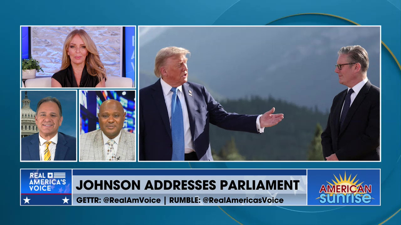 JOHNSON ADDRESSES PARLIAMENT