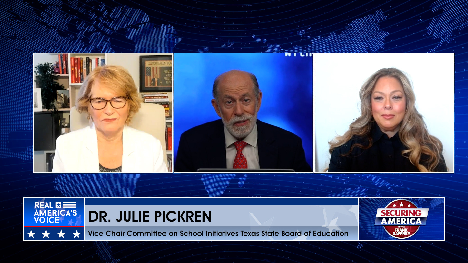 Frank Gaffney is joined by Dr. Karen Sigmund & Dr. Julie Pickren  Pt. 1