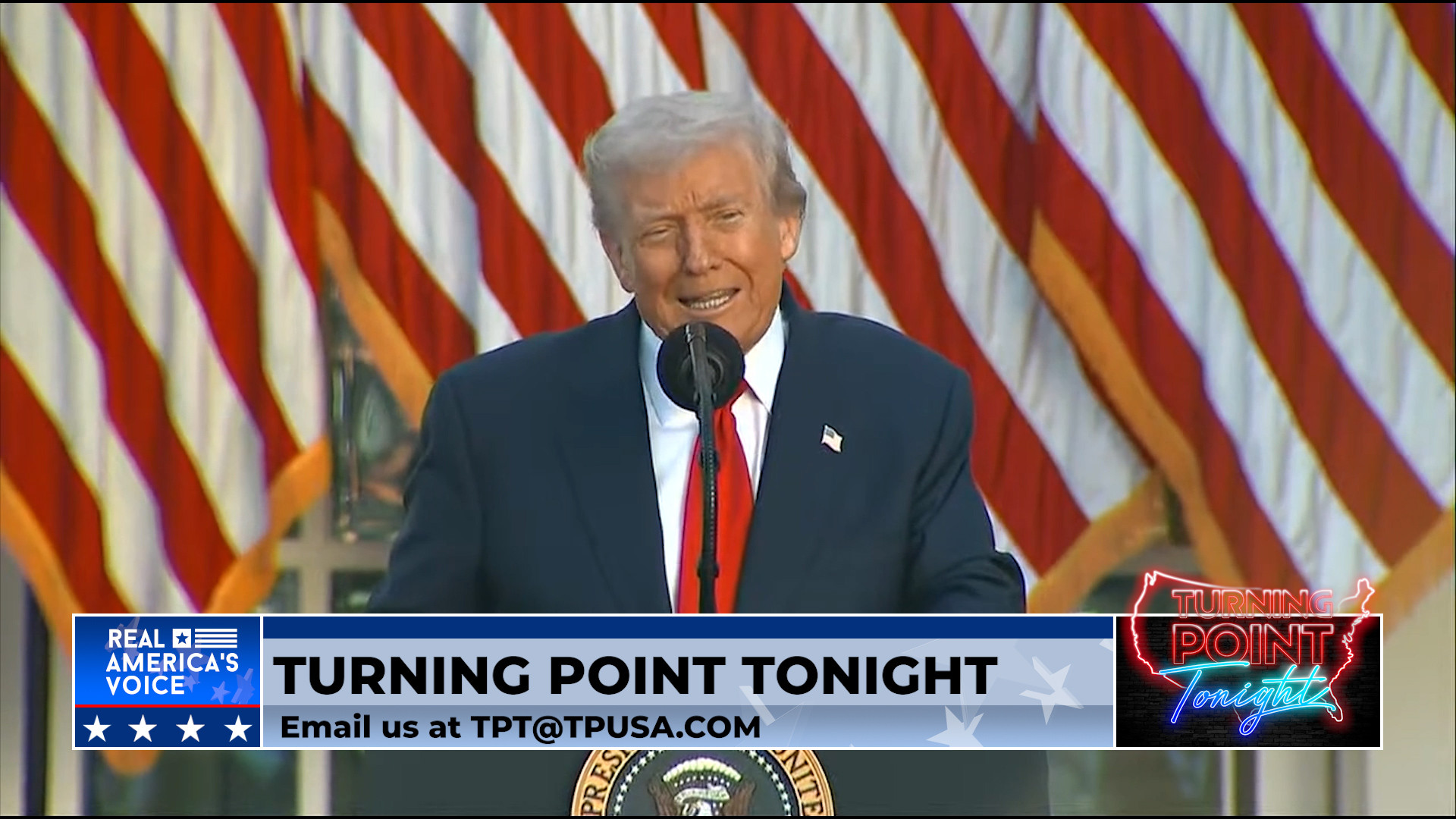 Charlie Kirk's Medal of Freedom Ceremony, Donald Trump's Speech