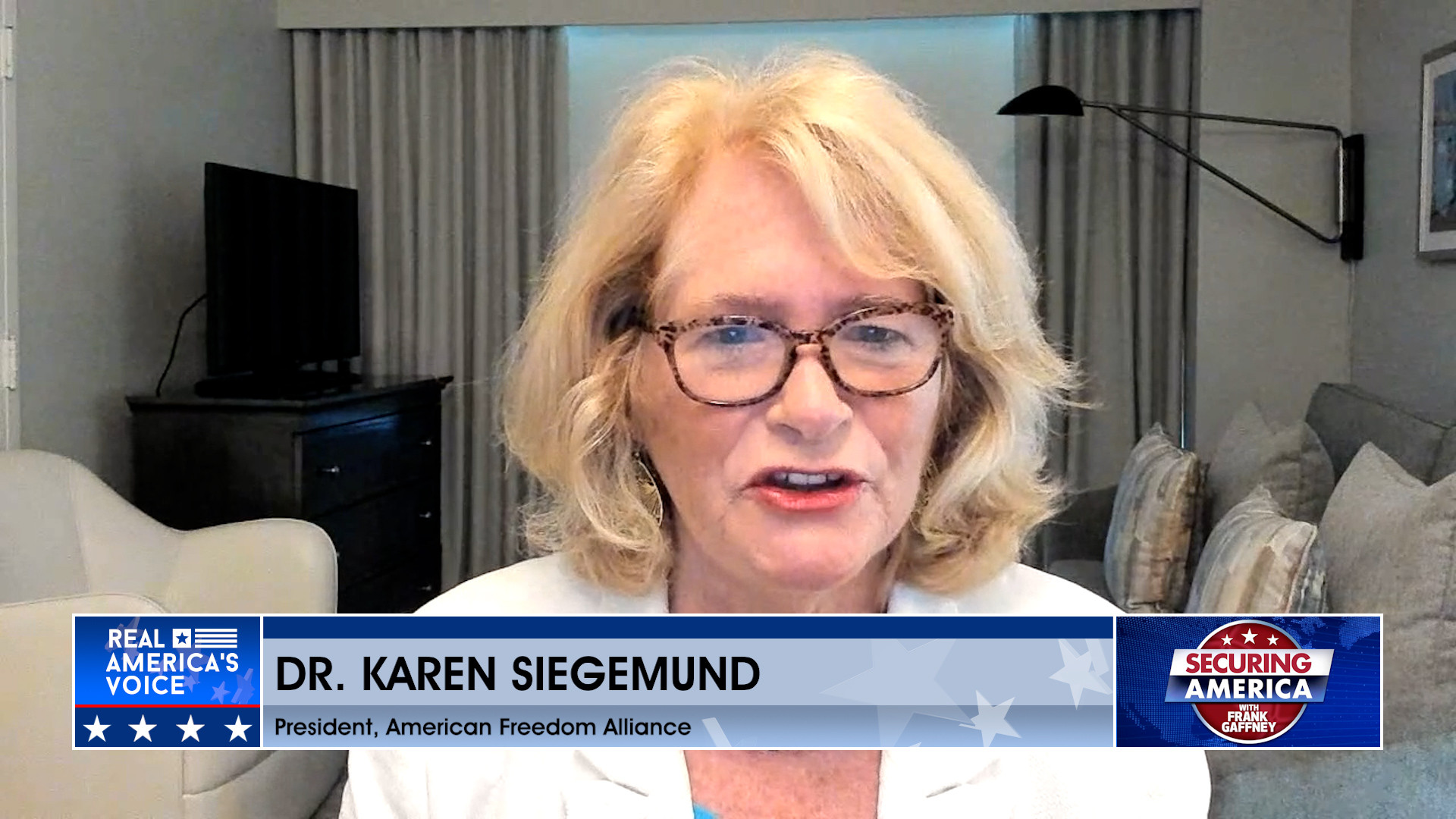 Frank Gaffney is joined by Dr. Karen Siegemund Pt. 2