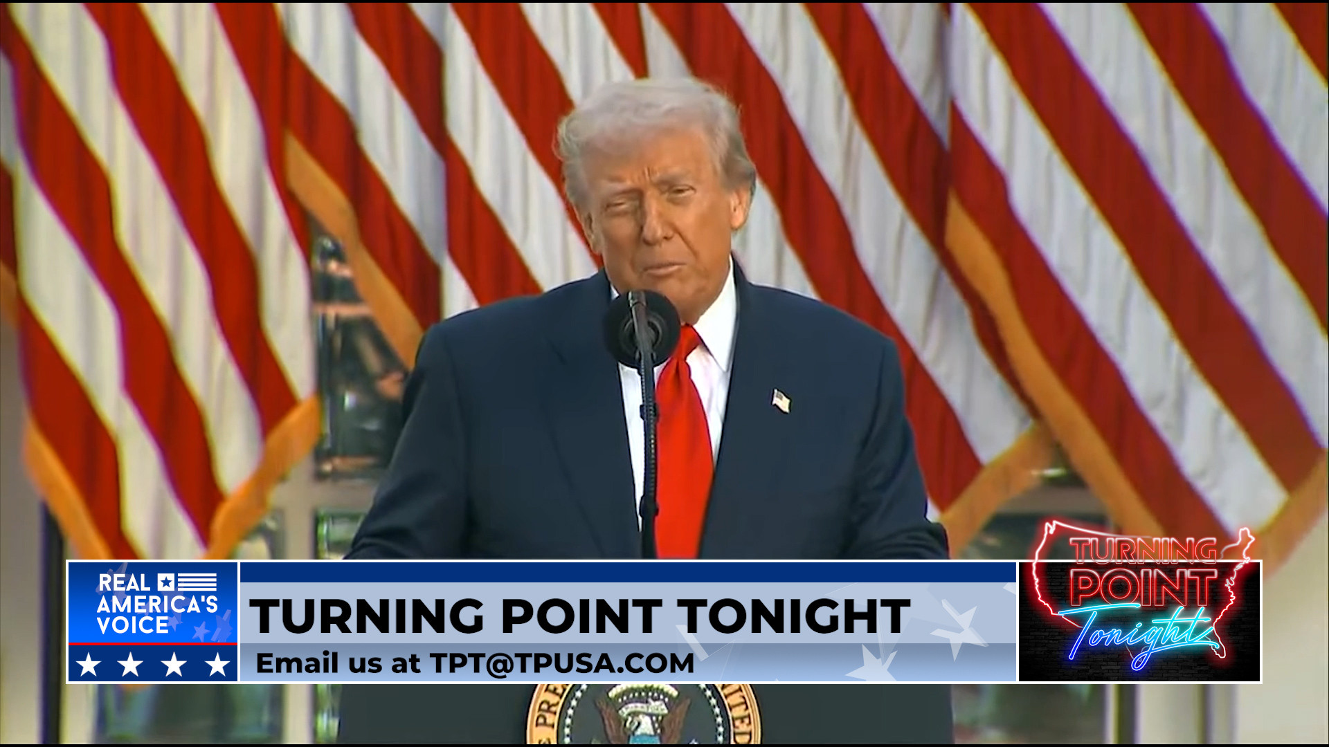 Charlie Kirk's Medal of Freedom Ceremony, Donald Trump's Speech