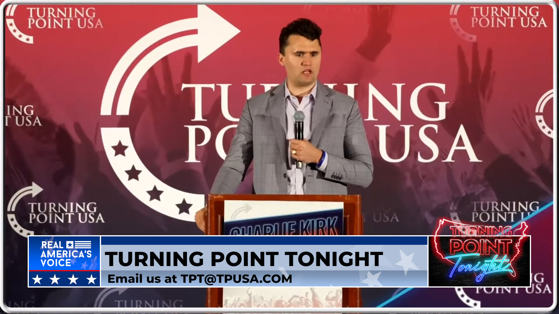 Charlie Kirk at the University of Arizona