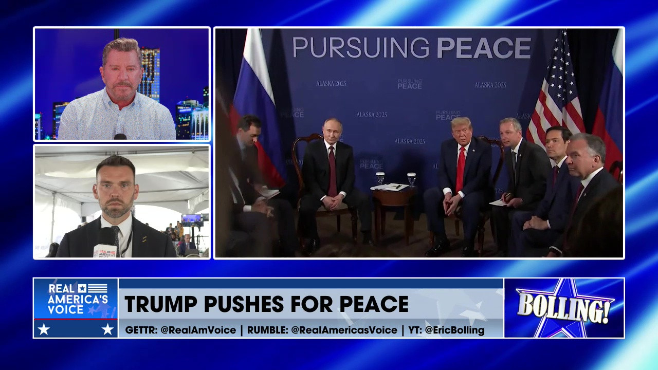 TRUMP PUSHES FOR PEACE