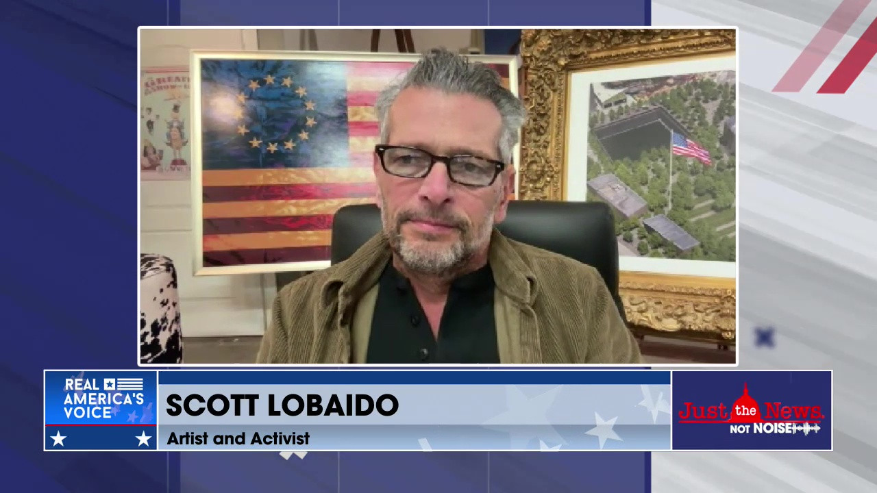 ARTIST SCOTT LOBAIDO TALKS ABOUT BUILDING A NEW 150-FOOT FLAG AT GROUND ZERO IN NEW YORK CITY