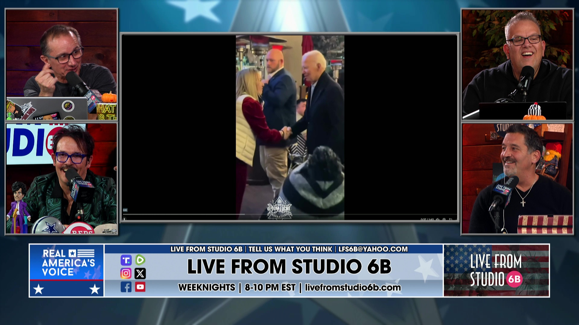 11-10-25 8 - Slick has Sports, Dems and Biden, more, toss to TPUSA