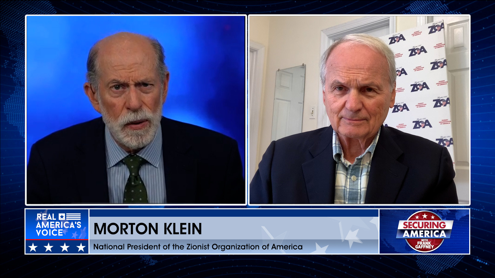 Frank Gaffney is by Morton Klein Pt. 3