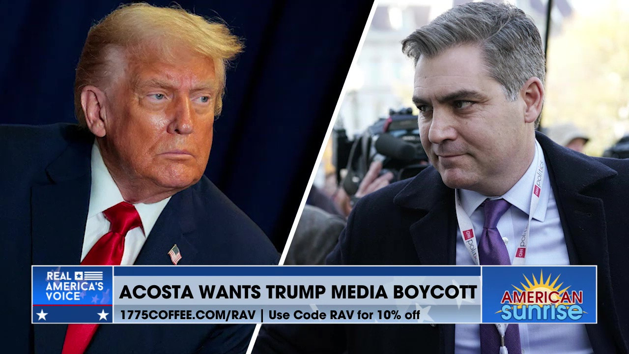 ACOSTA WANTS TRUMP MEDIA BOYCOTT